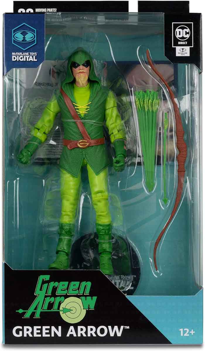 DC Multiverse 7 Inch Action Figure Digital Wave 2 - Green Arrow