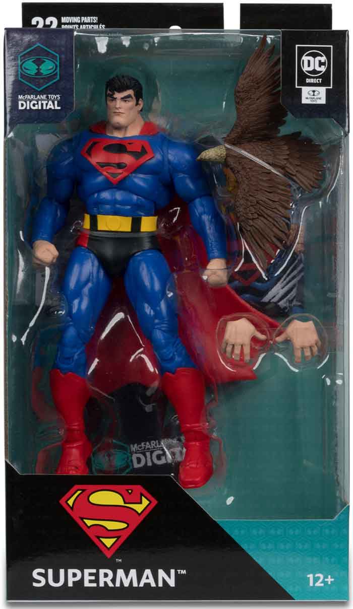 DC Multiverse 7 Inch Action Figure Digital Wave 2 - Superman