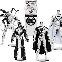 DC Multiverse Ghost Of Krypton 7 Inch Action Figure 4-Pack - Superman Comics Sketch Edition Gold Label