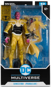 DC Multiverse Green Lantern 7 Inch Action Figure Exclusive - Sinestro (Parallax) Gold Label