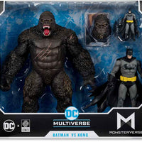 DC Multiverse Justice League vs. Godzilla vs. Kong 7 Inch Action Figure - Batman vs. Kong