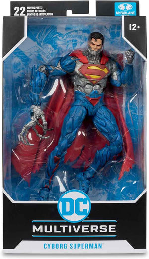 DC Multiverse New 52 7 Inch Action Figure - Cyborg Superman