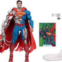 DC Multiverse New 52 7 Inch Action Figure Exclusive - Cyborg Superman Platinum