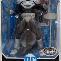 DC Multiverse Reign Of The Supermen 7 Inch Action Figure - Steel Grey Cape Platinum