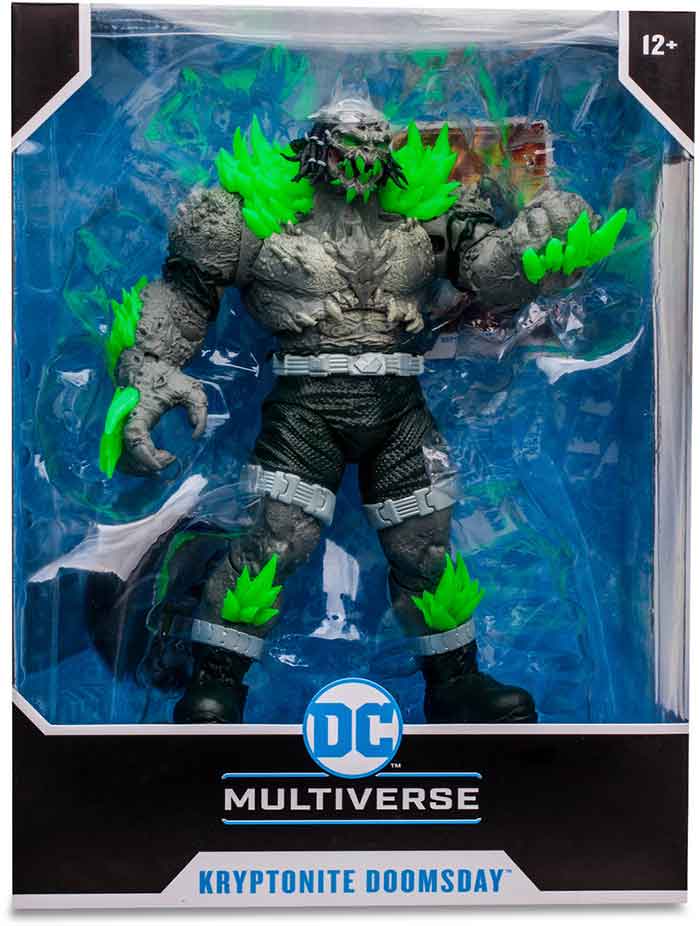 DC Multiverse Superman Batman 10 Inch Action Figure Megafigs - Kryptonite Doomsday