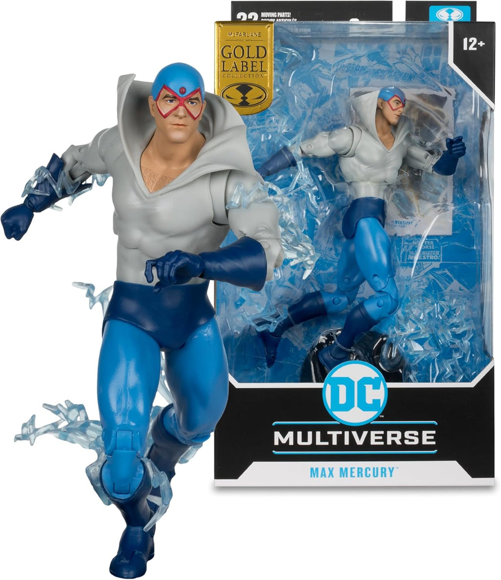 DC Multiverse The Flash 7 Inch Action Figure Exclusive - Max Mercury Gold Label