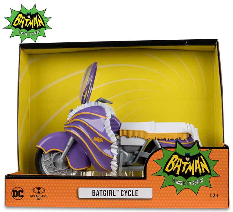 DC Retro Batman 1966 6 Inch Action Figure Wave 11 - Batgirl Cycle