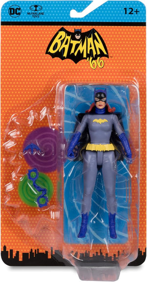 DC Retro Batman 1966 6 Inch Action Figure Wave 11 - Batgirl Grey & Blue Suit