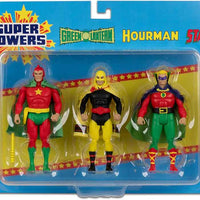 DC Super Powers 5 Inch Action Figure 3-Pack - (Green Lantern - Hourman - Starman)