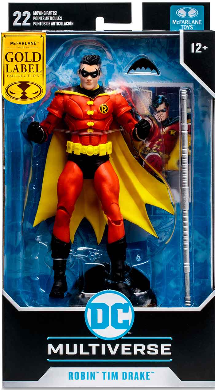 DC Multiverse Robin 7 Inch Action Figure Exclusive - Robin Tim Drake Gold Label