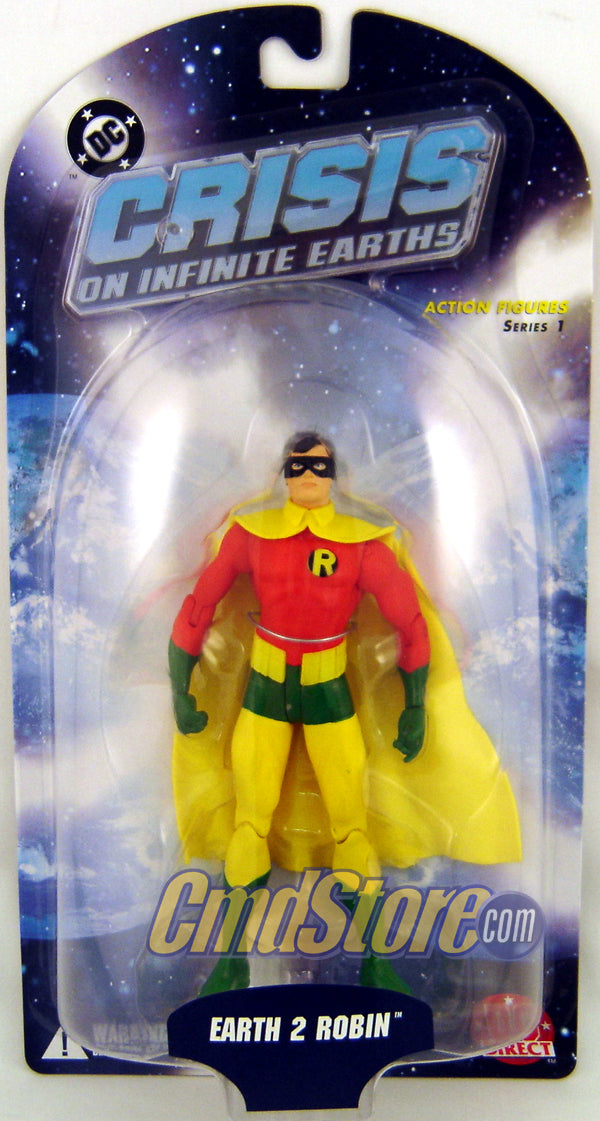 EARTH 2 ROBIN 6" Action Figure DC DIRECT CRISIS ON INFINITE EARTHS Series 1 Toy