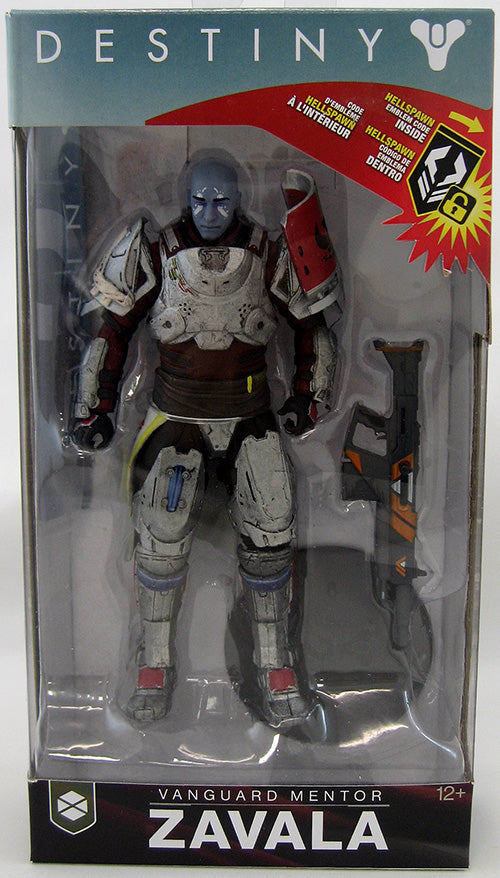 Destiny 2 7 Inch Action Figure - Zavala (Shelf Wear Packaging)