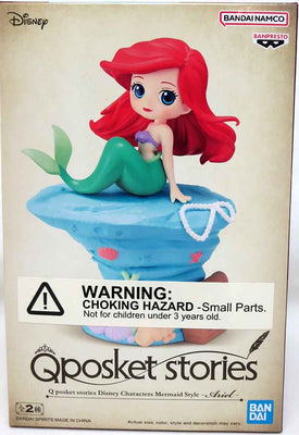 Disney Characters Mermaid Style 5 Inch Static Figure Q-Posket - Ariel Version A