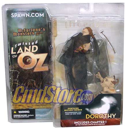 Mcfarlane Twisted Land of Oz Dorothy and Munchkin 7in high quality figure