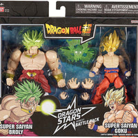 Dragon Stars 6 Inch Action Figure Battlepack - SS Blue Goku vs SS Broly