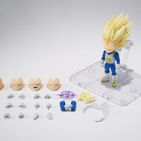 Dragonball Daima 3.75 Inch Action Figure S.H. Figuarts Exclusive - Super Saiyan 3 Vegeta Mini