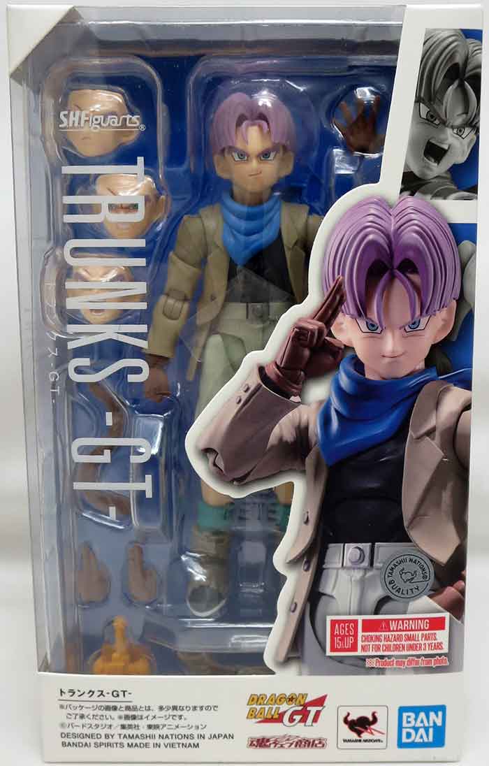 Dragonball GT 6 Inch Action Figure S.H. Figuarts Exclusive - Trunks GT Version