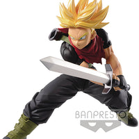 Dragonball Heroes Super 7 Inch Static Figure Transcendence Art - Super Saiyan Trunks V5