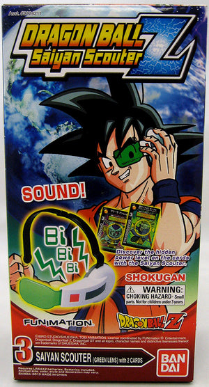 Dragonball Z Prop Replica Accessory - Green Scouter with Sound