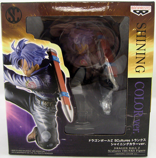 Dragonball Z 6 Inch Static Figure Scultures Series - Trunks Shining Version (Shelf Wear Packaging)