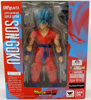 Dragonball Z Super 5 Inch Action Figure S.H. Figuarts - Super Saiyan God Son Goku