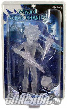 CLEAR (ICE SCULPTURE) EDWARD SCISSORHANDS SDCC 2005 San Diego Comic Con EXCLUSIVE Mezco