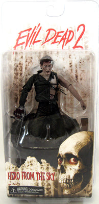 Evil Dead 2 7 Inch Action Figure SDCC 2012 - Hero From the Sky Ash (Black & White) (Sub-Standard Packaging)