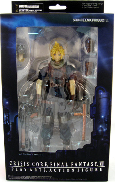 Final Fantasy Crisis Core Action Figure Play Arts Vol. 1: Cloud Strife