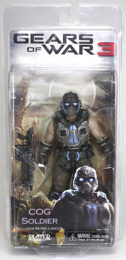 Gears of War 3 7 Inch Action Figure Series 3 - COG soldier