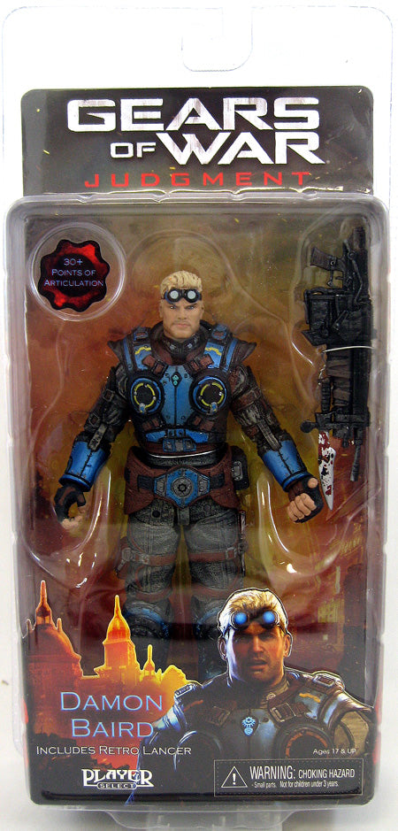 Gears of War Judgment 7 Inch Action Figure Preview - Lt.Damon Baird