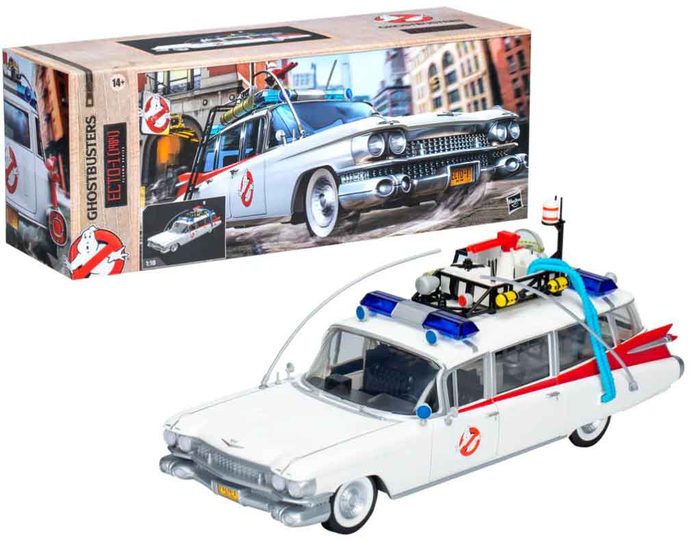 Ghostbusters 3.75 Inch Scale Vehicle Figure Plasma Series - Ecto-1 (1984)