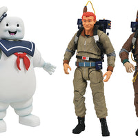 Ghostbusters Select 7 Inch Action Figure Series 10 - Set of 3 (Peter - Ray - Stay Puft)