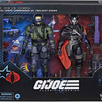 G.I. Joe Classified 6 Inch Action Figure 2-Pack - Steel Corps Commander vs Twilight Guard #141