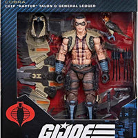 G.I. Joe Classified 6 Inch Action Figure Deluxe - CHIP Raptor Talon & General Ledger #139