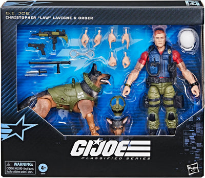 G.I. Joe Classified 6 Inch Action Figure Deluxe - Christopher Law Lavigne & Order #157