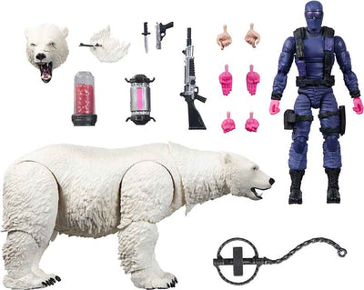 G.I. Joe Classified 6 Inch Action Figure Deluxe - Snake Eyes & Polar Bear