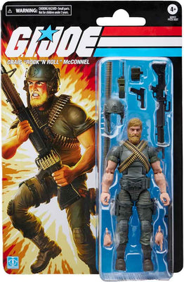 G.I. Joe Classified 6 Inch Action Figure Retro (2025 Wave 1) - Craig Rock N Roll McConnel