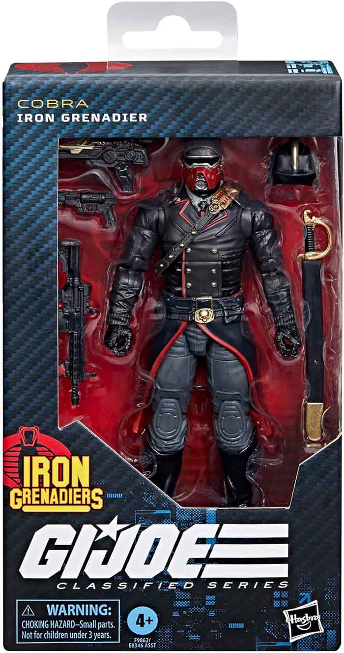 G.I. Joe Classified 6 Inch Action Figure Wave 19 - Iron Grenadier #132