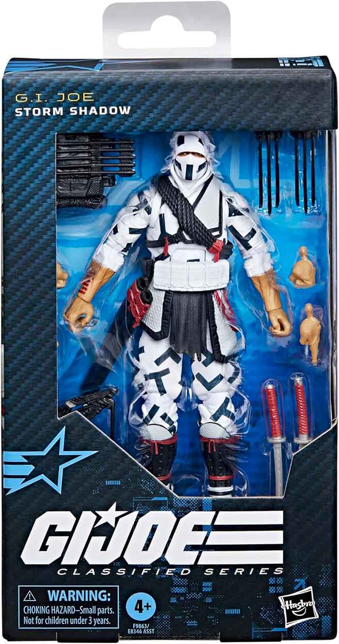 G.I. Joe Classified 6 Inch Action Figure Wave 19 - Storm Shadow #131