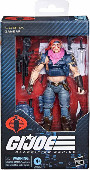 G.I. Joe Classified 6 Inch Action Figure Wave 20 - Dreadnok Zandar #146