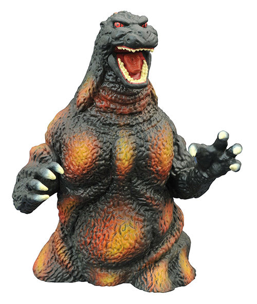 Godzilla 8 Inch Piggy Bank SDCC Exclusive - Burning Godzilla Bust Bank SDCC 2014