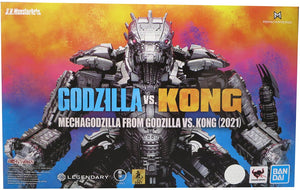 Godzilla vs Kong 7 Inch Action Figure S.H. MonsterArts - Mechagodzilla (Shelf Wear Packaging)