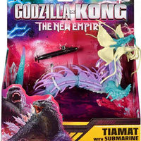 Godzilla X Kong Monsterverse 6 Inch Action Figure Basic Series - Tiamat with Submarine