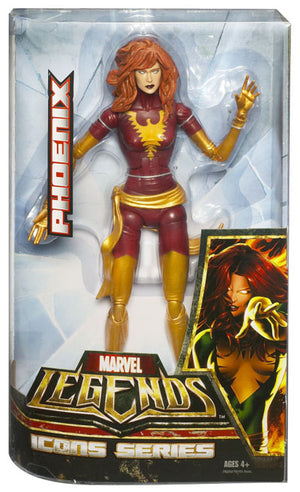 Hasbro Marvel Legends Action Figures Icons Exclusive Series 1: Dark Phoenix Variant Red