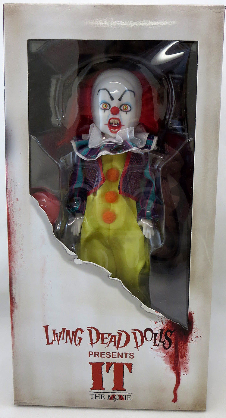 IT 1990 12 Inch Action Figure Living Dead Dolls - Pennywise