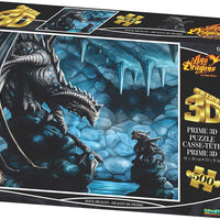 Jigsaw 3D Puzzle Anne Stokes 24 Inch by 18 Inch Puzzle 500 Piece - Rock Dragon