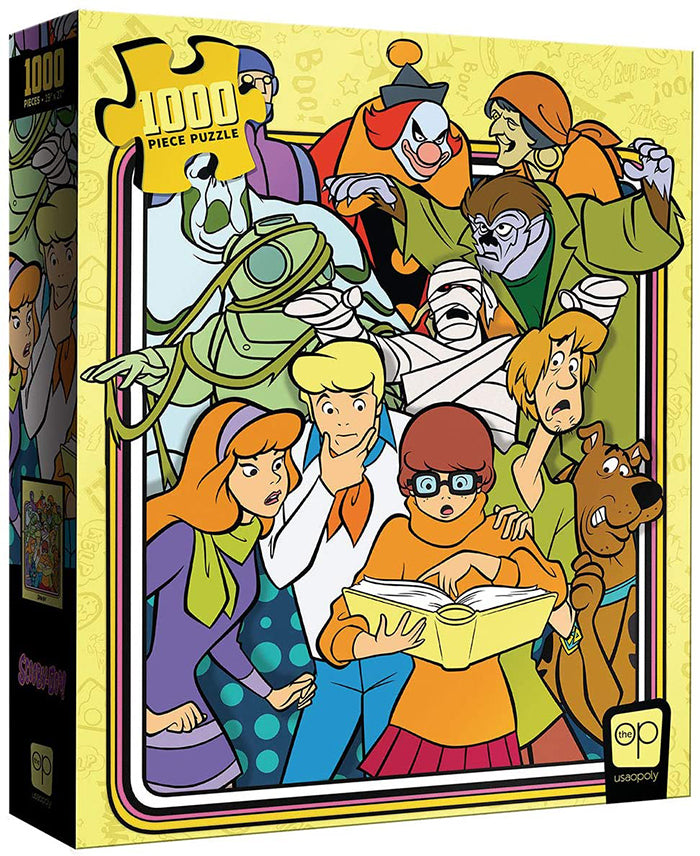 Jigsaw Puzzle Scooby-Doo 19 Inch by 27 Inch Puzzle 1000 Piece - Those Meddling Kids