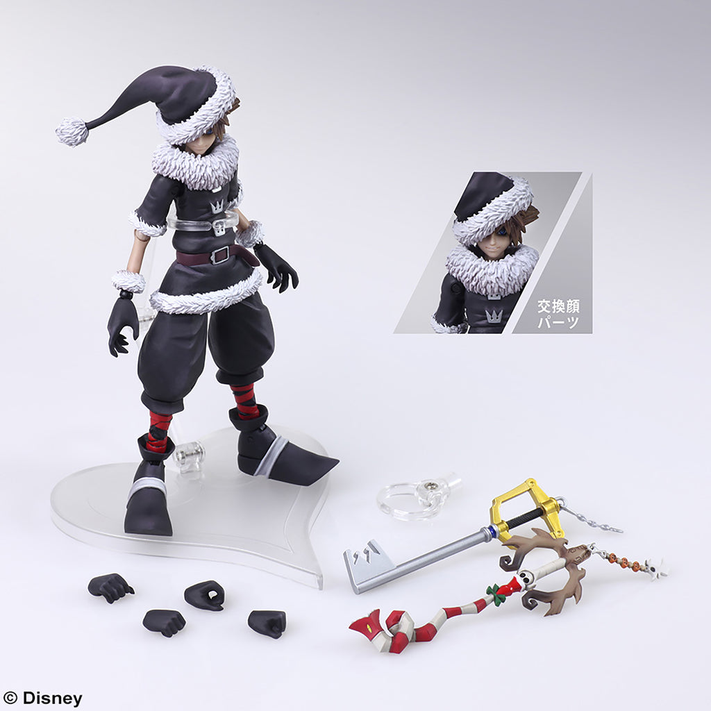 Kingdom Hearts II 6 Inch Action Figure Bring Arts Series - Sora Christmas Town Version