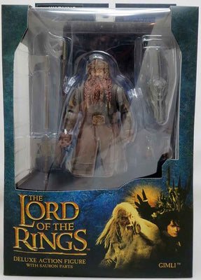 Lord Of The Rings Select 7 Inch Action Figure BAF Sauron Series 1 - Gimli