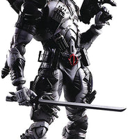 Marel Universe Variant 10 Inch Action Figure Play Arts Kai - X-Force Deadpool (Shelf Wear Packaging)